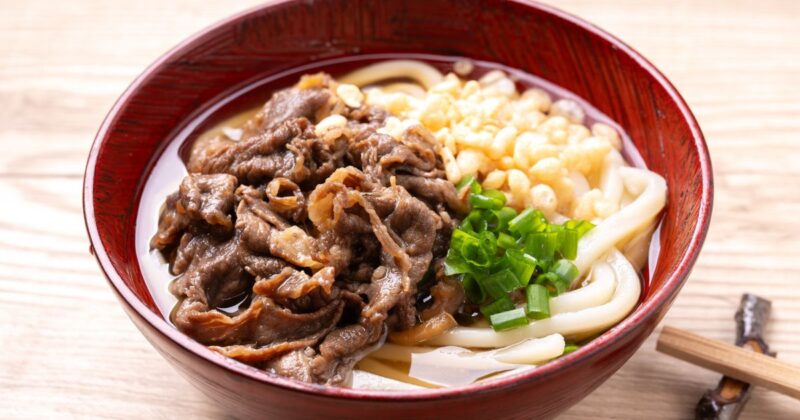 ヘルシー肉うどんの画像
